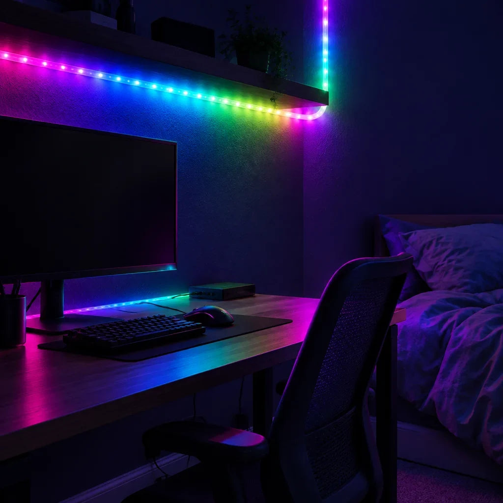 [Scale AI] lifestyle, Ruban LED RGB pour chambre
